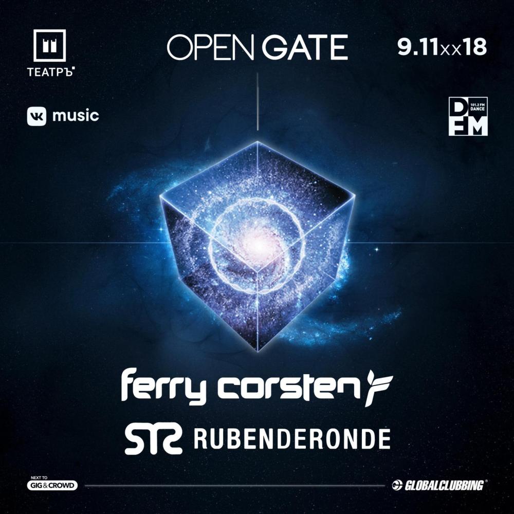 Open Gate: Ferry Corsten, Ruben de Ronde