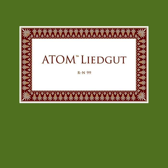 Альбом недели: Atom TM "Liedgut" (2009)