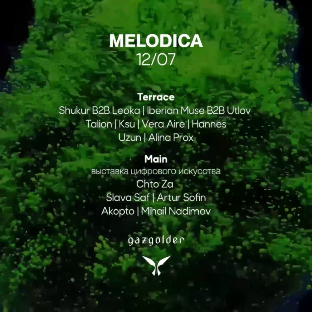 Melodica Label Open