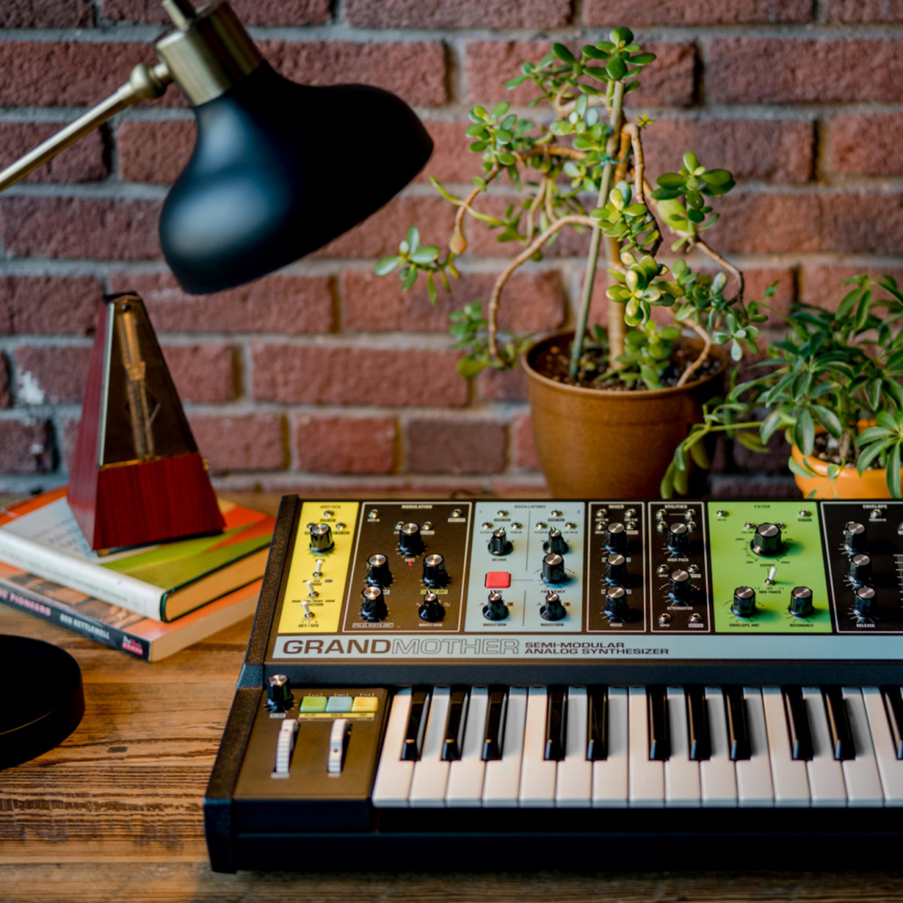 Moog выпускает новый полумодульный синтезатор под названием Grandmother