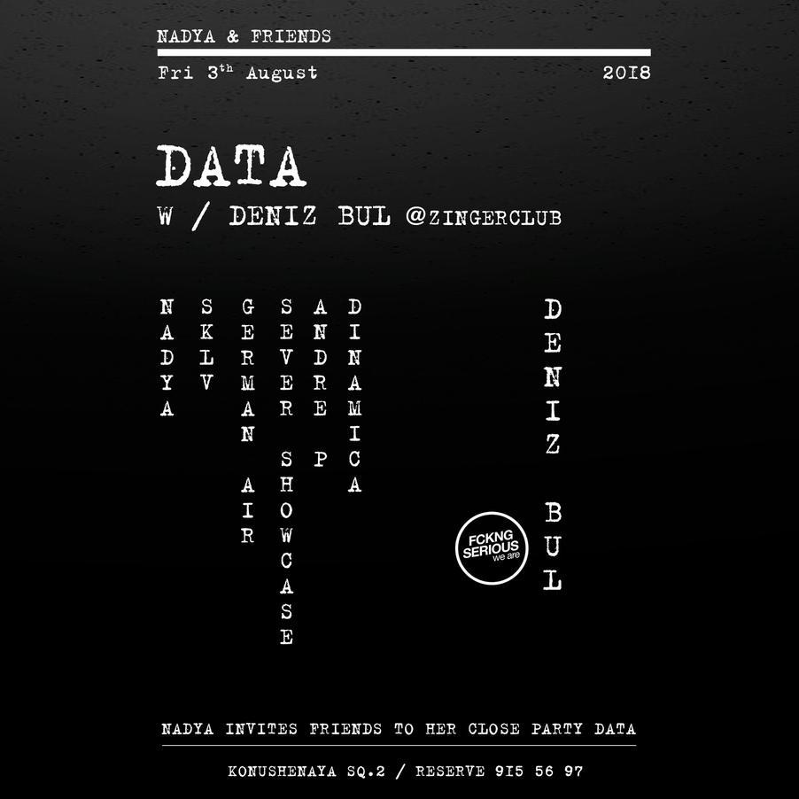 Data w / Deniz Bul