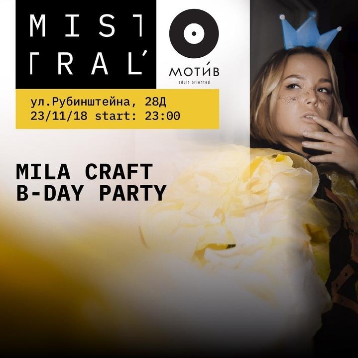 Mistral B-Day Mila Craft