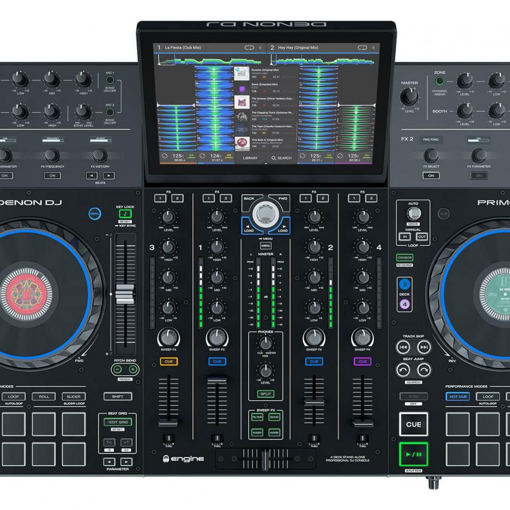 Новый DJ контроллер Prime 4 от Denon DJ