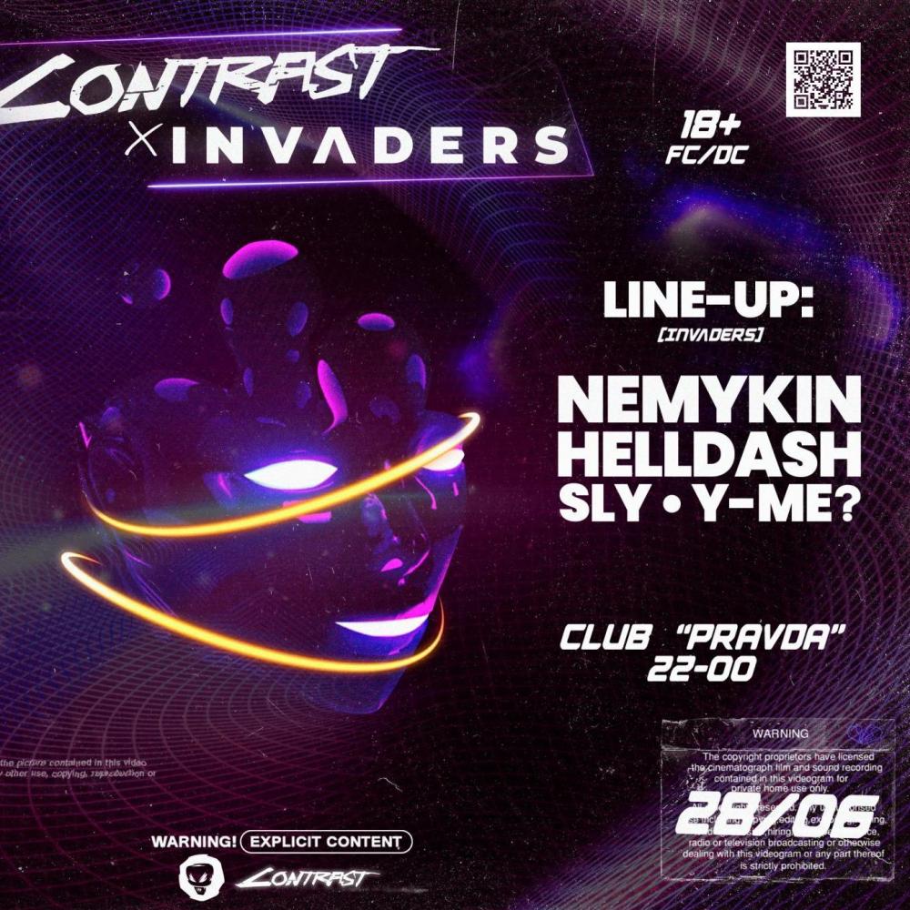 CONTRAST x INVADERS