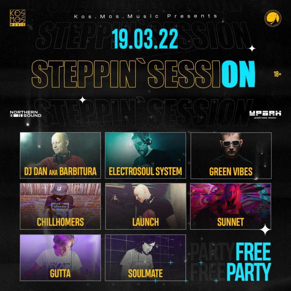 STEPPIN'SESSION: BIG FREE PARTY