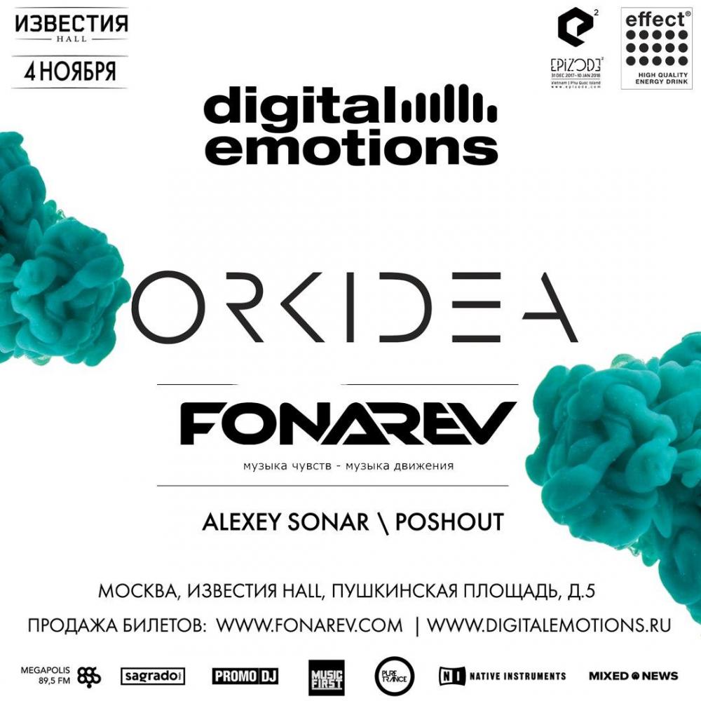Digital Emotions w/ Orkidea, Fonarev